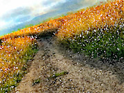 Follow the Path #1 Mixed Media by Bonnie Bruno