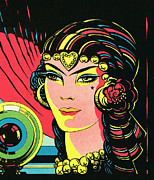 Fortune teller #1 Drawing by CSA Images Fortune teller #1 Drawing by CSA Images