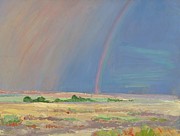 Four Miles Southeast Of Roswell, New Mexico Painting by Arthur J. Hammond