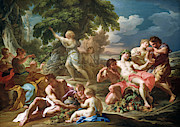 Giaquinto: Autumn, C1740-50 #1 Painting by Corrado Giaquinto