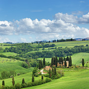 Green Hills Of Tuscany In The Spring #1 Photograph by Mammuth