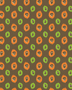 Halloween pattern #1 Drawing by CSA Images