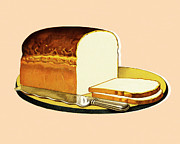 Loaf of Bread #1 Drawing by CSA Images Loaf of Bread #1 Drawing by CSA Images