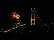 Mackinac Bridge at 50 #2 Photograph by Keith Stokes
