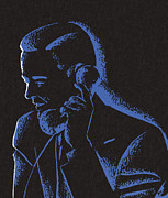 Man on the Telephone #1 Drawing by CSA Images