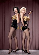 MARILYN MONROE and JANE RUSSELL in GENTLEMEN PREFER BLONDES -1953-. #1 Photograph by Album