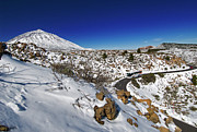 Mount Teide Under Snow, Teide National Park, World Heritage #1 Photograph by Sergio Hanquet / Naturepl.com Mount Teide Under Snow, Teide National Park, World Heritage #1 Photograph by Sergio Hanquet / Naturepl.com