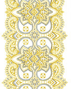 Muted pattern #1 Drawing by CSA Images Muted pattern #1 Drawing by CSA Images