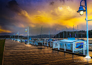 The Boardwalk Pyrography by Butch Hovendick