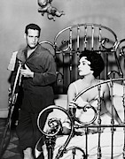 PAUL NEWMAN and ELIZABETH TAYLOR in CAT ON A HOT TIN ROOF -1958-. #1 Photograph by Album