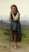 Petite Bergere Painting by William-adolphe Bouguereau Petite Bergere Painting by William-adolphe Bouguereau