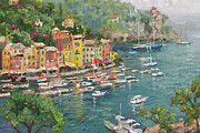 Portofino #1 Painting by Thomas Kinkade