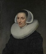 Portrait Of A Woman Painting by Jan Anthonisz Van Ravesteyn