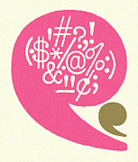 Punctuation Symbols #1 Drawing by CSA Images