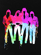 Ramones Watercolor #1 Mixed Media by Naxart Studio