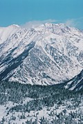 Snow Covered Landscape With Mountains #1 Photograph by Dreampictures