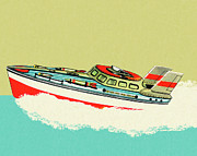 Speedboat #1 Drawing by CSA Images