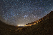 Star Trails Over Negev Desert #1 Photograph by Science Photo Library