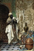 The Inspection Painting by Ludwig Deutsch The Inspection Painting by Ludwig Deutsch