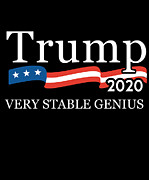 Trump 2020 Very Stable Genius #1 Digital Art by Flippin Sweet Gear