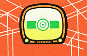 Tv #1 Drawing by CSA Images Tv #1 Drawing by CSA Images
