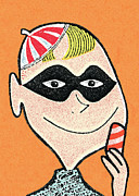 Boy #10 Drawing by CSA Images
