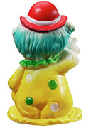 Plastic Toy Clown #10 Drawing by CSA Images