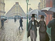 Paris Street; Rainy Day Painting by Gustave Caillebotte Paris Street; Rainy Day Painting by Gustave Caillebotte