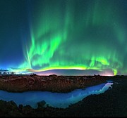 Aurora Borealis Over Iceland #13 Photograph by Science Photo Library