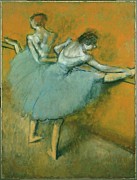 Dancers At The Barre Painting by Edgar Degas Dancers At The Barre Painting by Edgar Degas