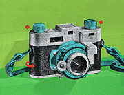 Camera #14 Drawing by CSA Images Camera #14 Drawing by CSA Images