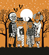 Trick or Treat #15 Drawing by CSA Images