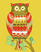 Owl #16 Drawing by CSA Images
