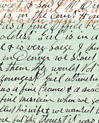 Hand Written Letter #18 Drawing by CSA Images