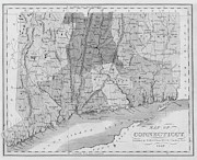 1835 Map of Connecticut and Long Island Sound Historical Map Black and White Photograph by Toby McGuire 1835 Map of Connecticut and Long Island Sound Historical Map Black and White Photograph by Toby McGuire