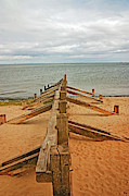 19/08/13 EDINBURGH, Poetobello. The shore and groynes. Photograph by Lachlan Main