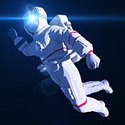 Astronaut In Space #2 Photograph by Science Photo Library
