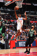 Boston Celtics V La Clippers #2 Photograph by Andrew D. Bernstein