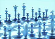 Chess Pieces On Board #2 Photograph by Science Photo Library