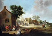 Country Kermis Painting by Pieter De Bloot Country Kermis Painting by Pieter De Bloot