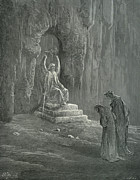 Dante's Purgatory Painting by Gustave Dore