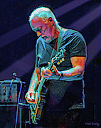 David Gilmour Plays Live Mixed Media by Mal Bray David Gilmour Plays Live Mixed Media by Mal Bray