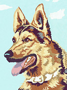 Doberman #2 Drawing by CSA Images