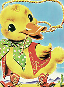 Duckling #2 Drawing by CSA Images Duckling #2 Drawing by CSA Images