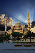 Early morning light on Sultan Ahmet Camii #2 Photograph by Steve Estvanik Early morning light on Sultan Ahmet Camii #2 Photograph by Steve Estvanik