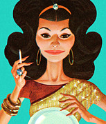 Fortune Teller #2 Drawing by CSA Images