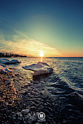 Lake Erie Sunset #2 Photograph by Dave Niedbala Lake Erie Sunset #2 Photograph by Dave Niedbala