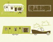 Mobile Home #2 Drawing by CSA Images
