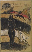 Nave Nave Fenua Painting by Paul Gauguin