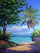 Secret Beach #2 Painting by John Clark